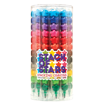 Stack Of Stars: Stacking Crayons (Tub of 24 Sticks)