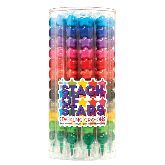 Stack Of Stars: Stacking Crayons (Tub of 24 Sticks)