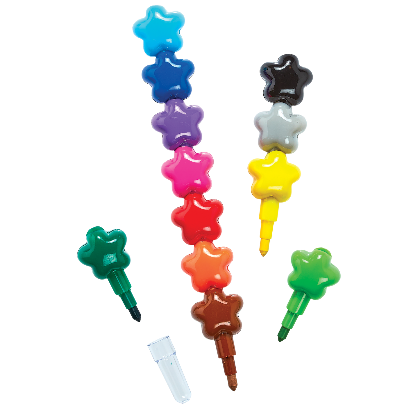 Stack Of Stars: Stacking Crayons (Tub of 24 Sticks)