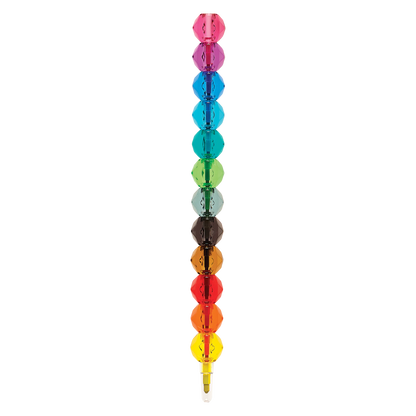 Charm To Charm: Stacking Crayons (Tub of 24 Sticks)