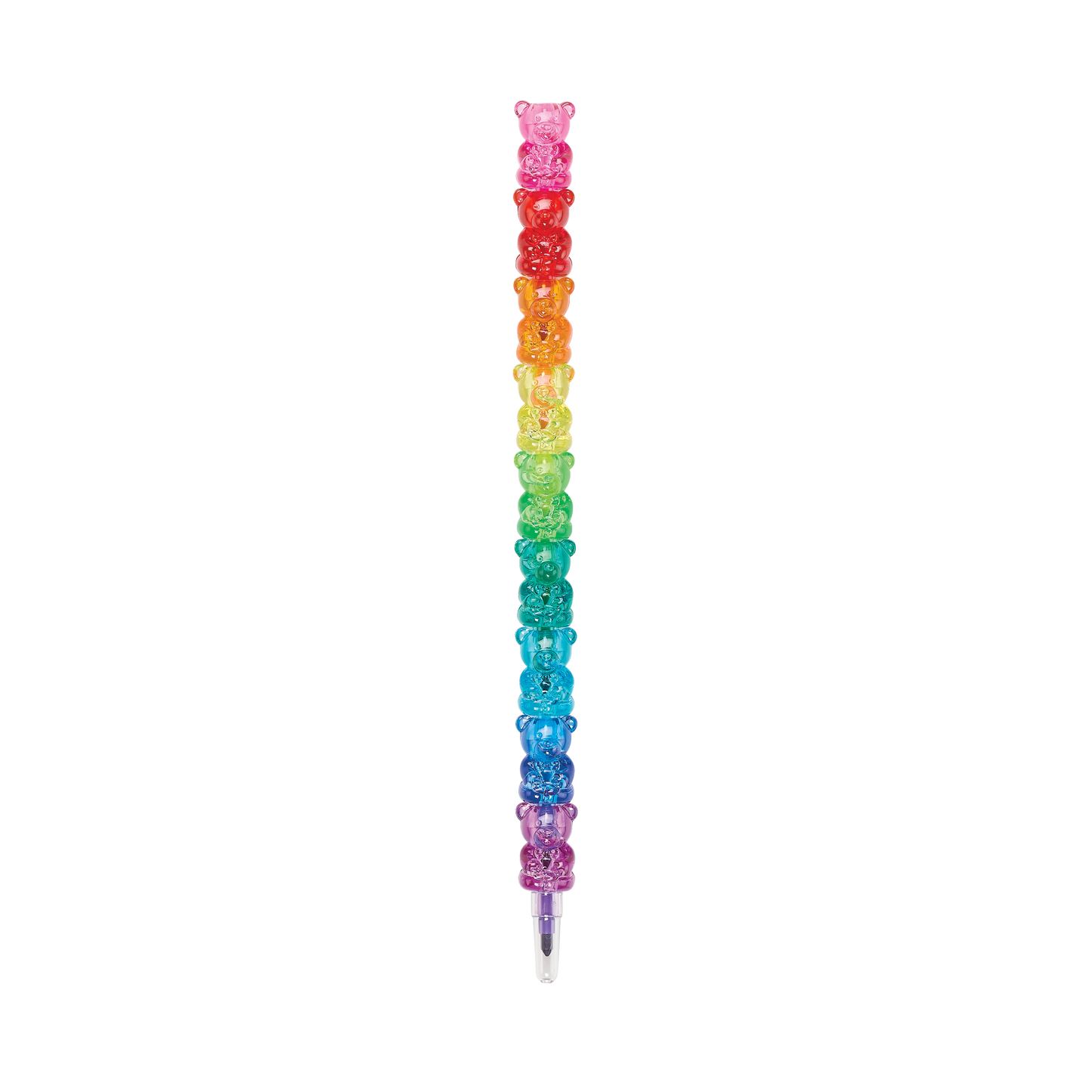 Bunch O' Bears: Gummy Bear Stacking Crayons (Tub of 24 Sticks)