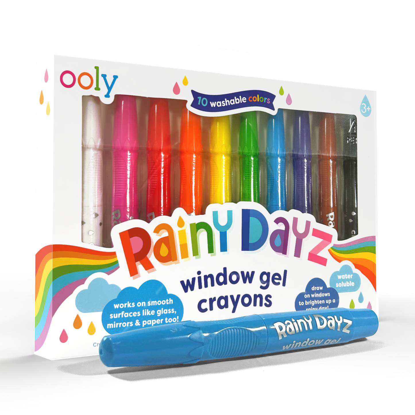 Rainy Dayz: Gel Crayons (Set of 10)
