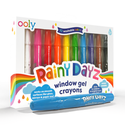 Rainy Dayz: Gel Crayons (Set of 10)