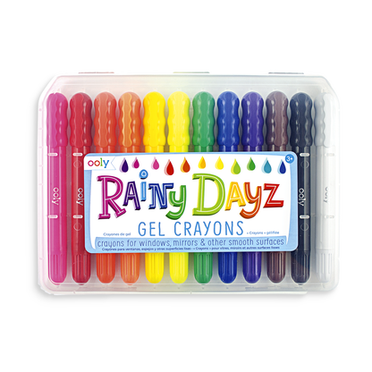 Rainy Dayz: Gel Crayons (Set of 12)