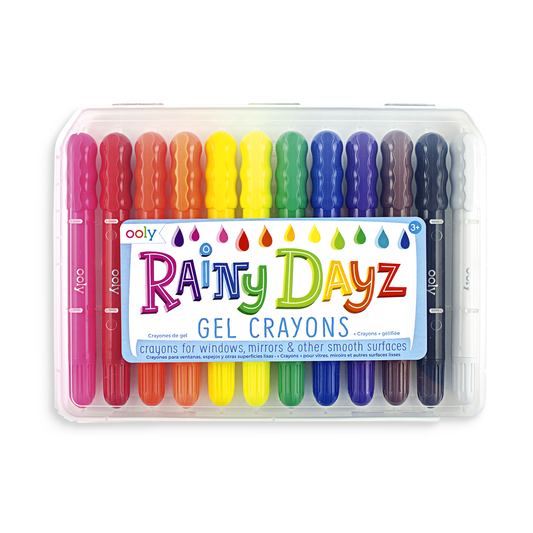 Rainy Dayz: Gel Crayons (Set of 12)