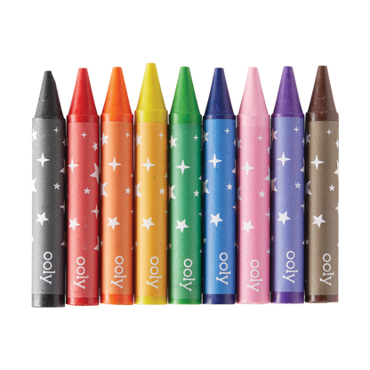 OOLY view of Carry Along Coloring Book Set - On Safari crayons