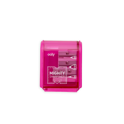 OOLY Mighty Sharpener in pink