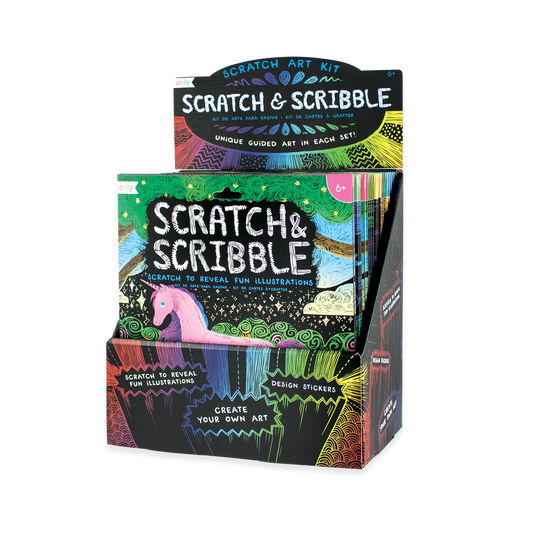 Scratch & Scribble: Pre-Loaded Display (24 Sets)