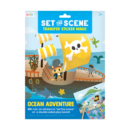 OOLY Set The Scene Transfer Stickers Magic - Ocean Adventure in packaging