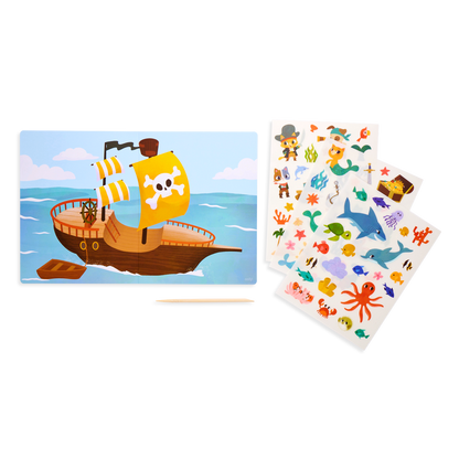 OOLY Set The Scene Transfer Stickers Magic - Ocean Adventure out of packaging