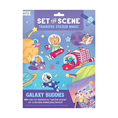 OOLY Set The Scene Transfer Stickers Magic - Day At The Fair in packging