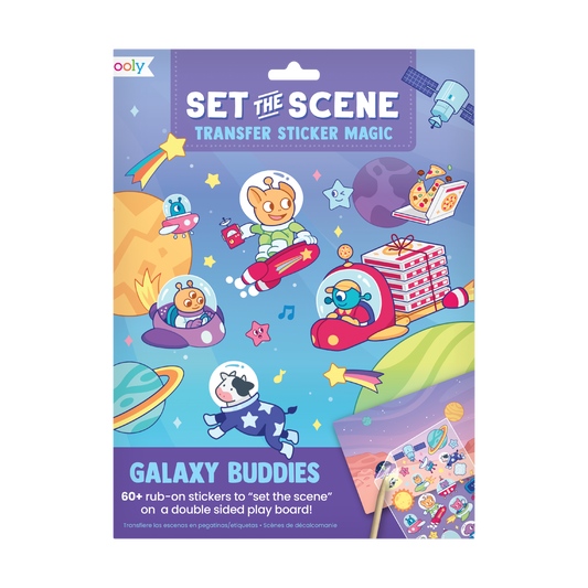 OOLY Set The Scene Transfer Stickers Magic - Day At The Fair in packging
