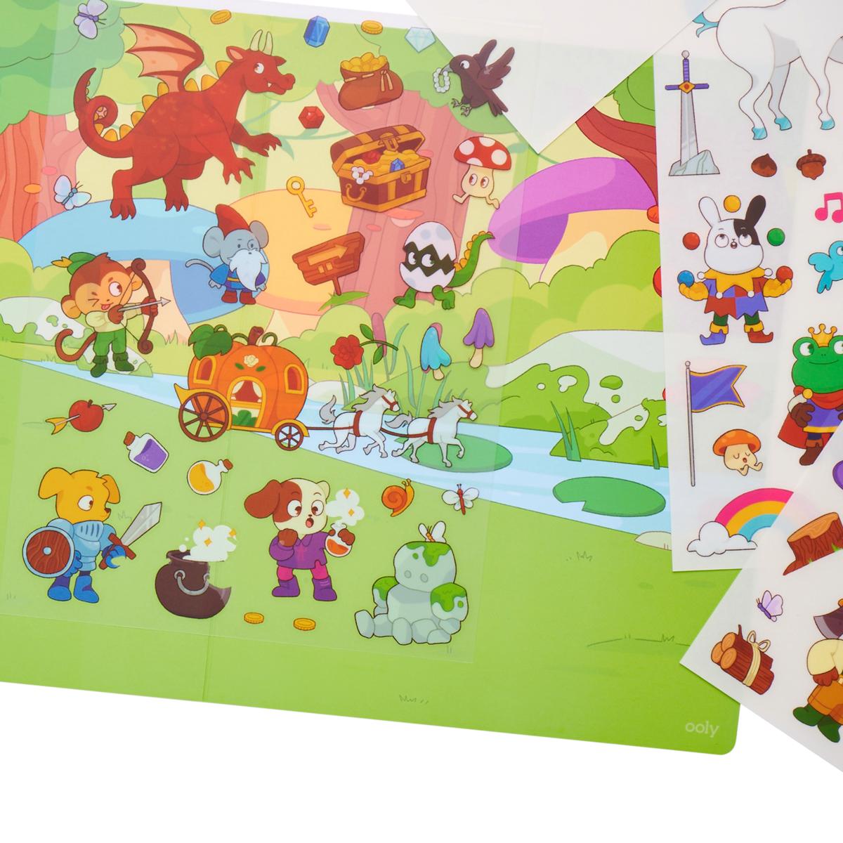 Set The Scene Transfer Stickers Magic - Magical Forest