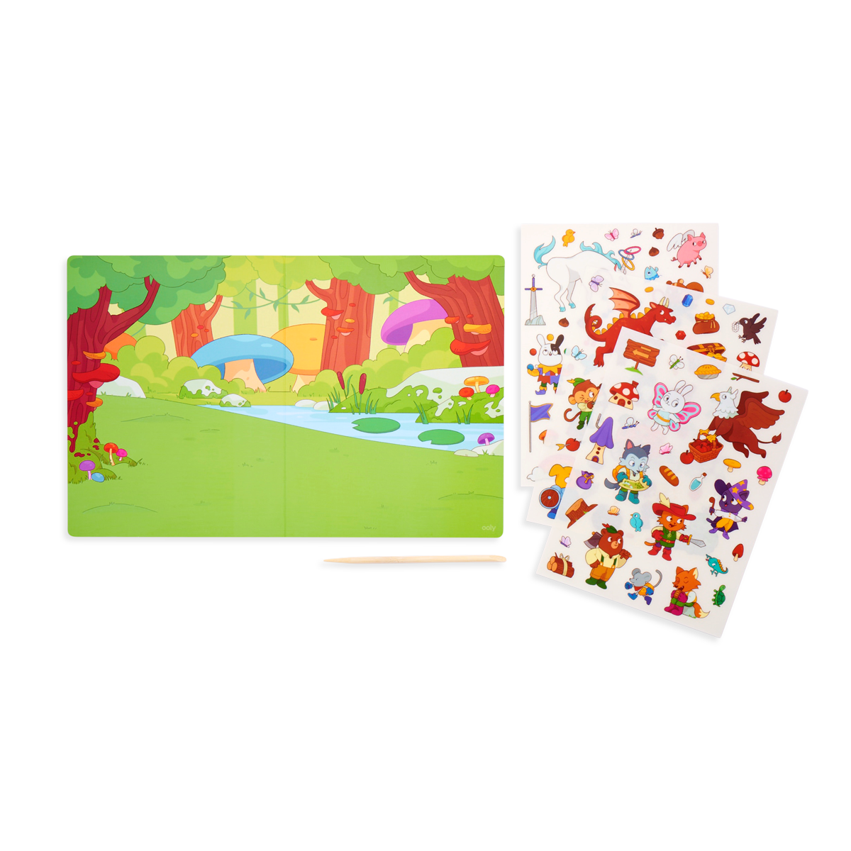 Set The Scene Transfer Stickers Magic - Magical Forest