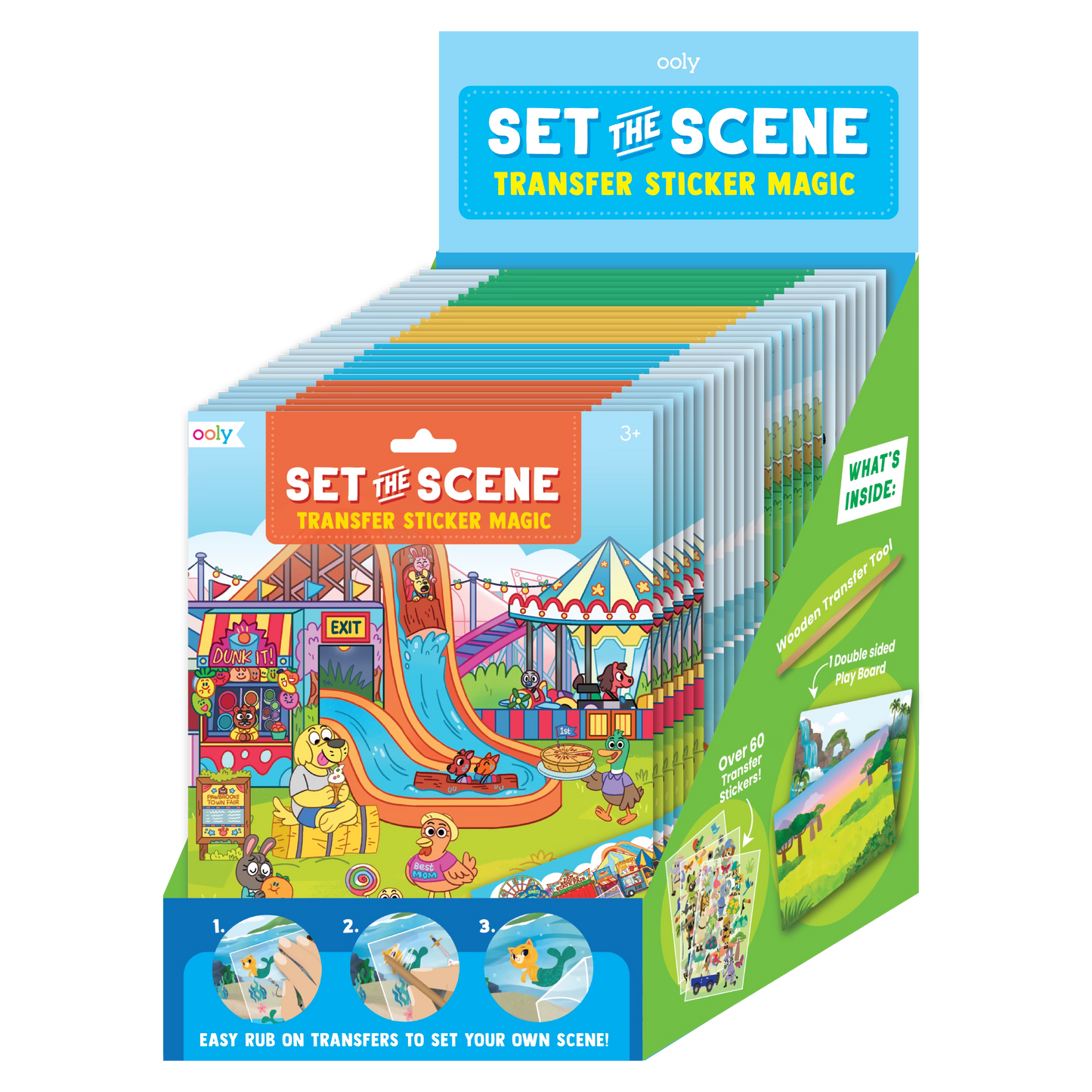 Set the Scene Transfer Stickers Magic - Empty Display (Holds 24 Sets)