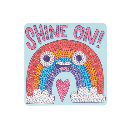 OOLY view of Razzle Dazzle DIY Gem Art Kit - Rad Rainbow in use