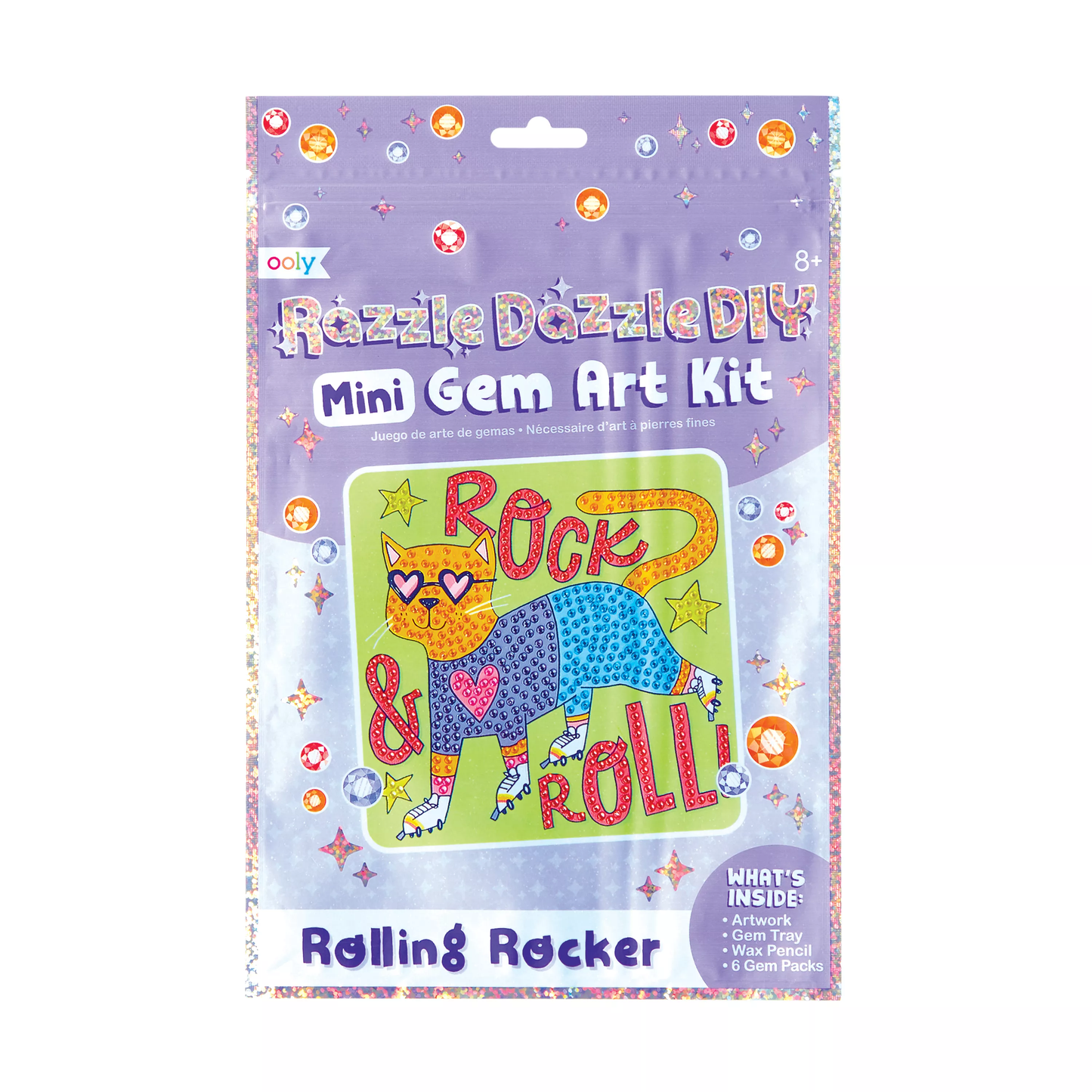 Razzle Dazzle D.I.Y. Mini Gem Art Kit: Rolling Rocker