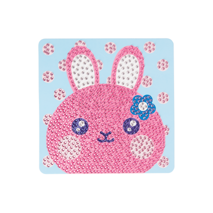 OOLY view of Razzle Dazzle DIY Gem Art Kit - Bouncy Bunny in use
