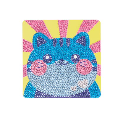 OOLY view of Razzle Dazzle DIY Gem Art Kit - Cutesy Cat in use