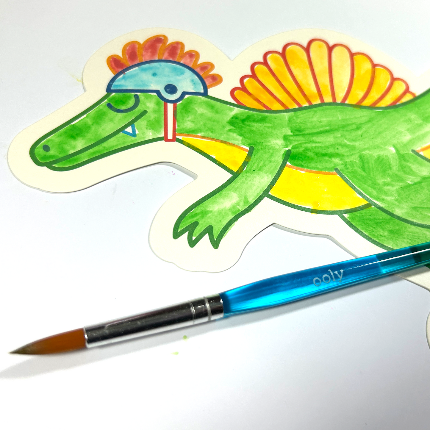 Playful Painters: Easy Watercolor Painting Kit - Chills & Thrills Dinos. (25 PC Set)