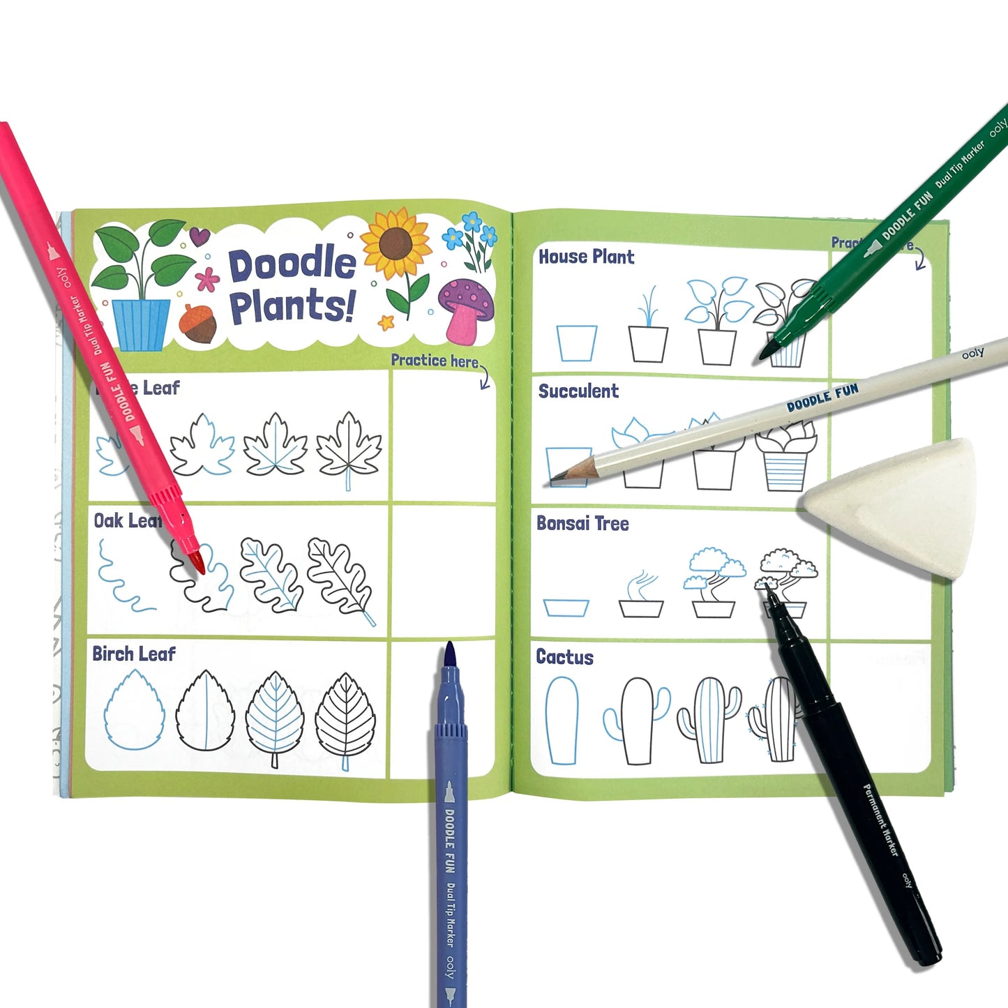 Doodle Fun: Draw & Color Activity Kit (17 PC Set)