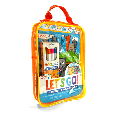 Let's Go!: Activity & Coloring Kit - Kitty In The City