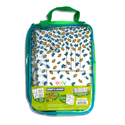 Let's Go!: Activity & Coloring Kit - Robo Dinos