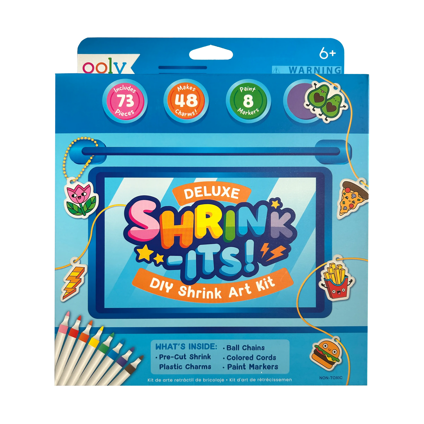 Shrink-Its: D.I.Y. Shrink Art Kit - Deluxe (73 PC Set)
