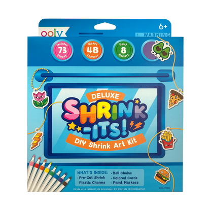 Shrink-Its: D.I.Y. Shrink Art Kit - Deluxe (73 PC Set)