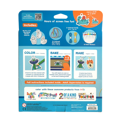 Shrink-Its: D.I.Y. Shrink Art Kit - Deluxe (73 PC Set)