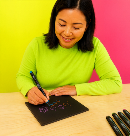 Modern Metallics: D.I.Y. Sketchbook Kit (13 PC Set)