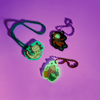 Shrink-Its!: D.I.Y. Shrink Art Kit - Glow Buddies (28 PC Set)