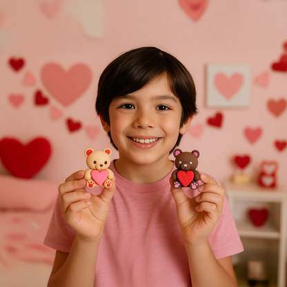 Creatibles: Air Dry Clay BFFs Kit - Lovely Bears (Set of 4 Colors)