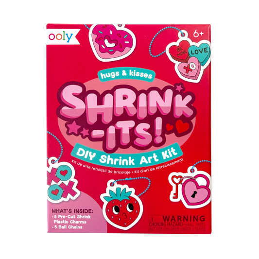 Mini Shrink-Its!: D.I.Y. Shrink Art Kit - Hugs & Kisses