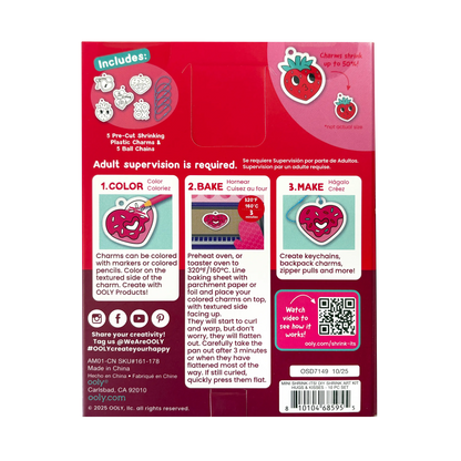 Mini Shrink-Its!: D.I.Y. Shrink Art Kit - Hugs & Kisses