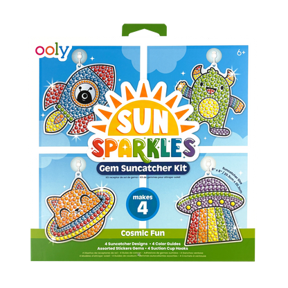 Sun Sparkles: Gem Suncatcher Kit - Cosmic Fun