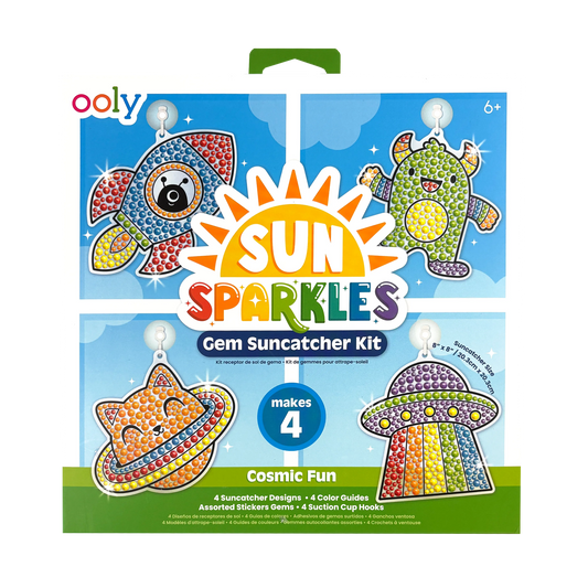 Sun Sparkles: Gem Suncatcher Kit - Cosmic Fun