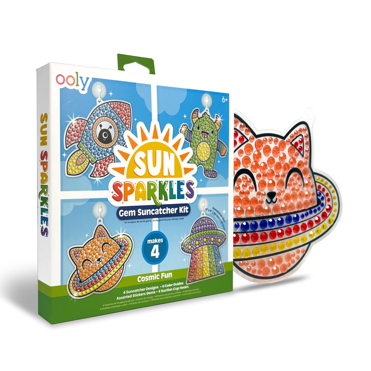 Sun Sparkles: Gem Suncatcher Kit - Cosmic Fun
