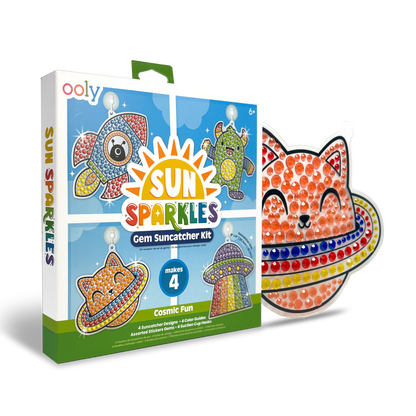 Sun Sparkles: Gem Suncatcher Kit - Cosmic Fun