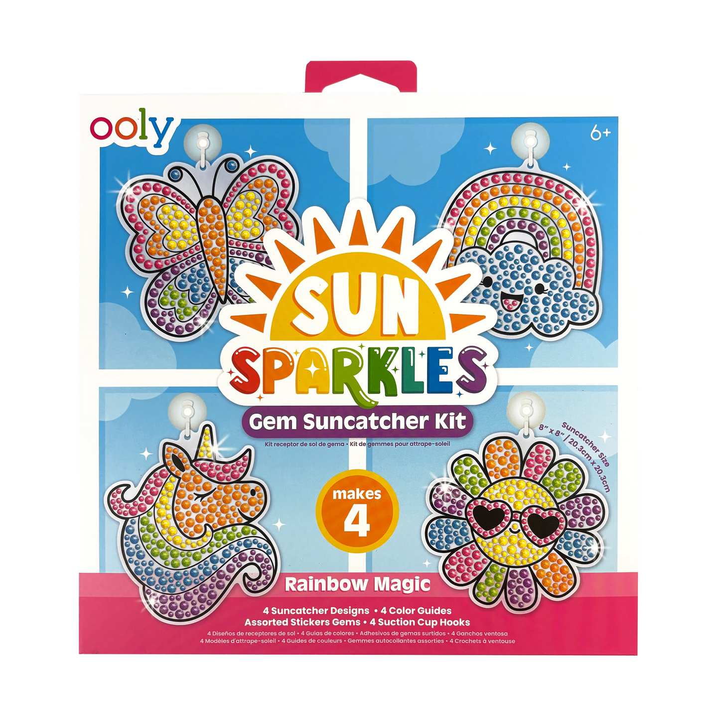 Sun Sparkles: Gem Suncatcher Kit - Rainbow Magic