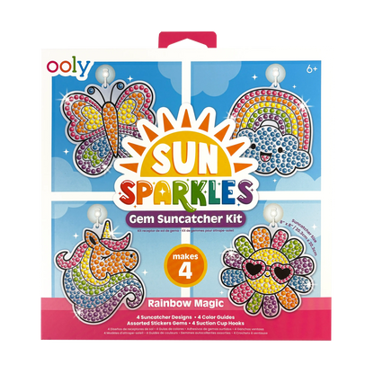 Sun Sparkles: Gem Suncatcher Kit - Rainbow Magic
