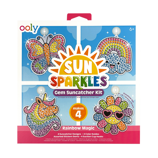 Sun Sparkles: Gem Suncatcher Kit - Rainbow Magic