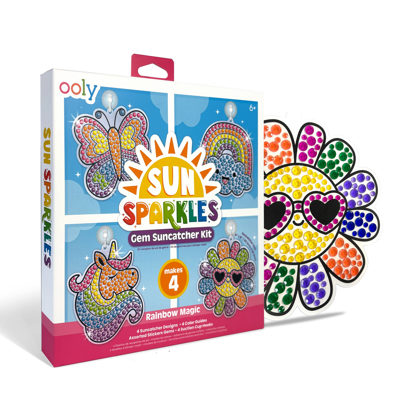 Sun Sparkles: Gem Suncatcher Kit - Rainbow Magic