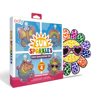 Sun Sparkles: Gem Suncatcher Kit - Rainbow Magic