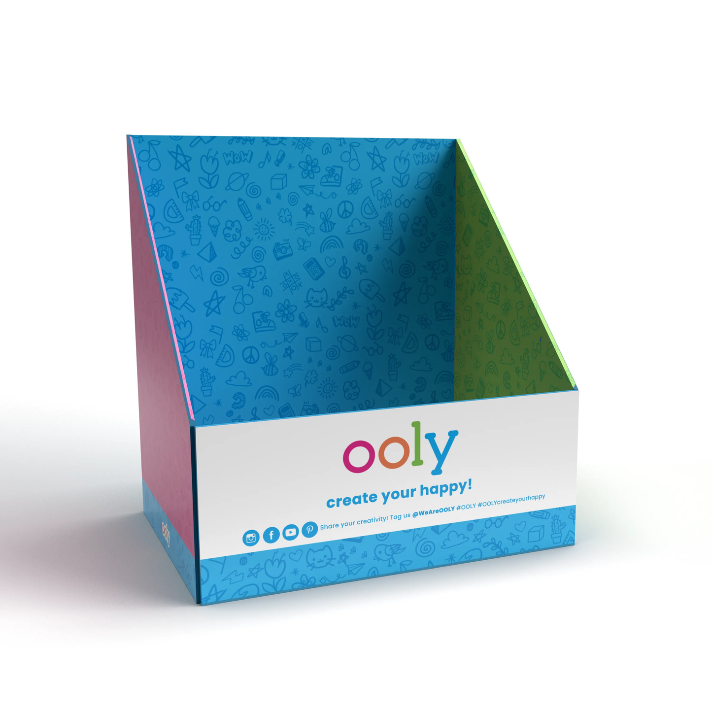 OOLY Corrugate Counter Display (Generic)