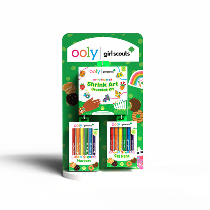 OOLY x Girl Scouts: 2-Sided Spinner Counter Display - PreLoaded