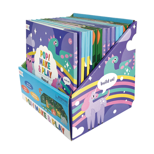 Pop! Make & Play: Pre-Loaded Display (12 Sets)