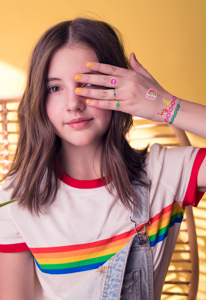 OOLY x Girl Scouts: Do-It-Yourself Tattoo Jewelry (3 Sheet Set)