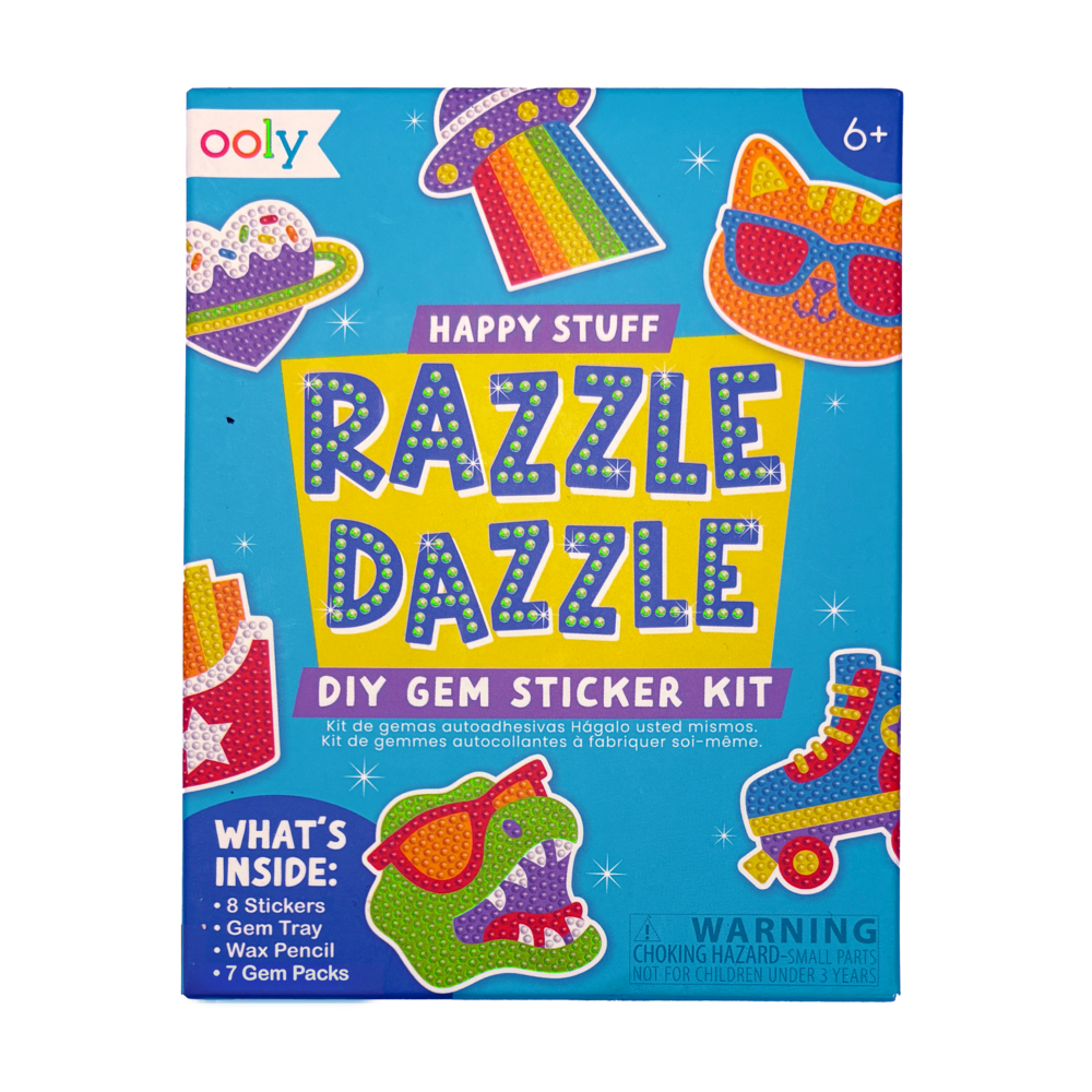 Mini Razzle Dazzle: D.I.Y. Gem Sticker Kit - Happy Stuff