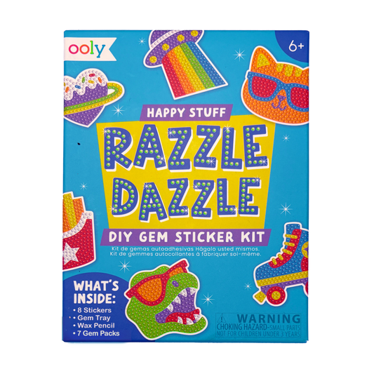 Mini Razzle Dazzle: D.I.Y. Gem Sticker Kit - Happy Stuff